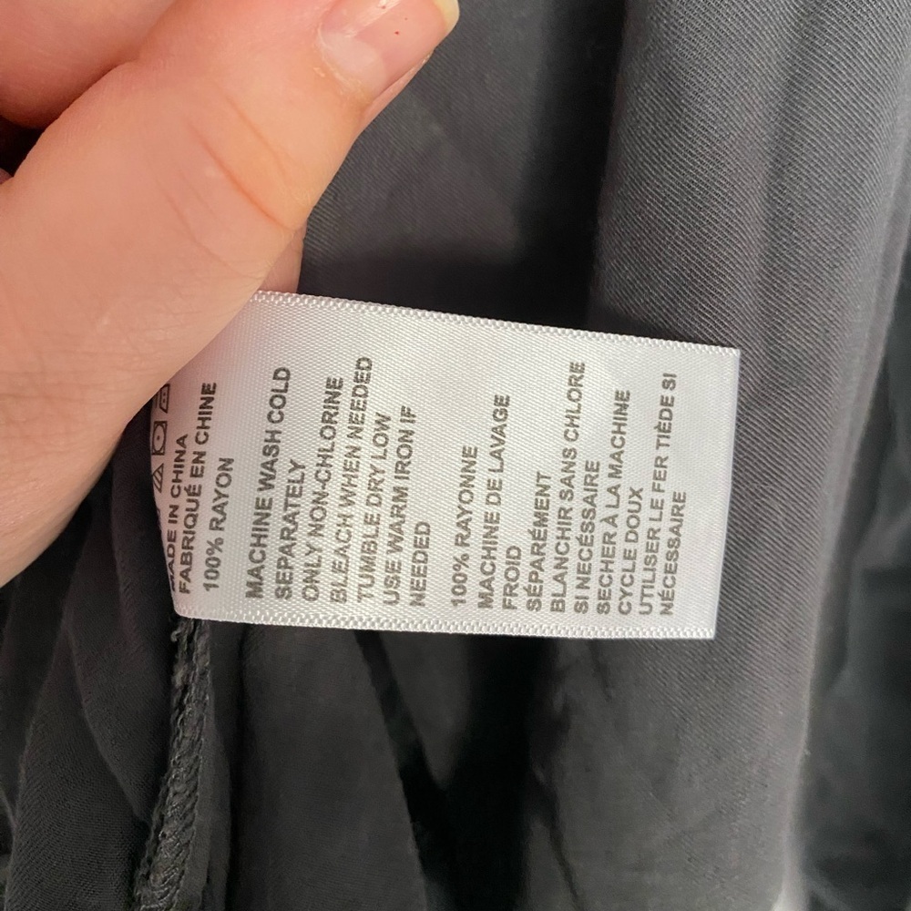 SILENCE + NOISE RAYON OPEN FRONT JACKET WITH POCKETS SIZE M - Picture 2 of 4